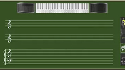 SZ-303型五线谱智能音乐电教板