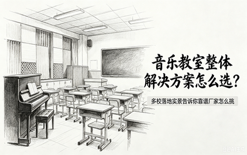 音乐教室整体解决方案怎么选？多校落地实景告诉你靠谱厂家怎么挑