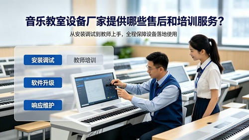 音乐教室设备厂家提供哪些售后和培训服务？